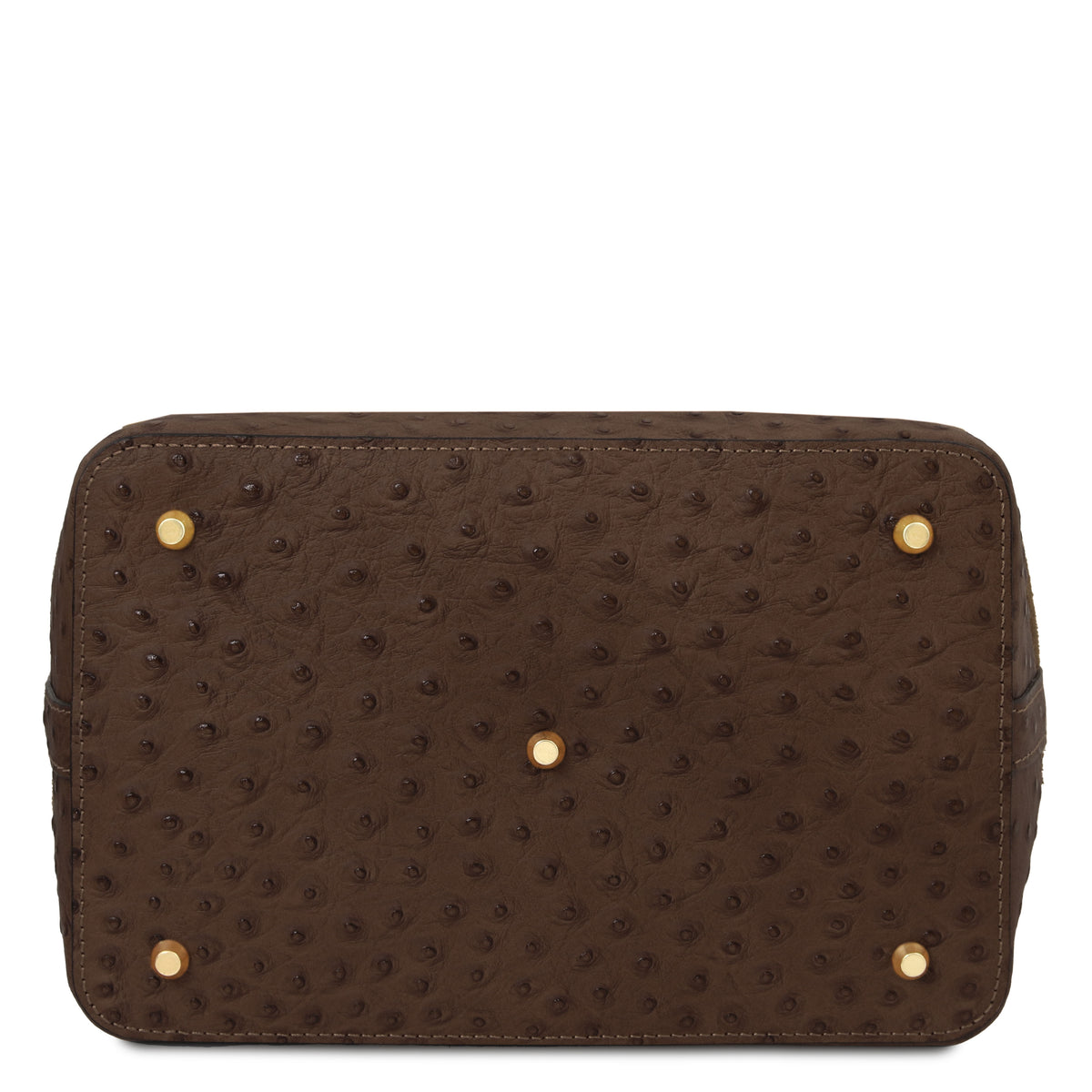 Sac seau femme OSTREA en daim et cuir effet autruche