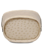 Sac seau femme OSTREA cuir suède effet autruche bandoulière