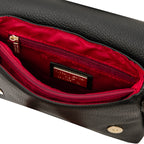 LIVIA — Sac bandoulière en cuir grainé