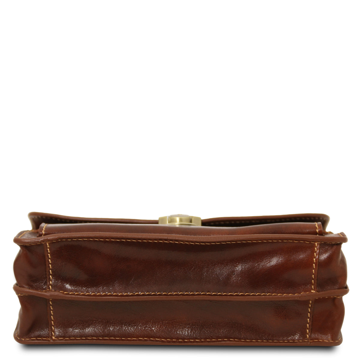 Pochette homme cuir pleine fleur 2 compartiments dragonne MAX