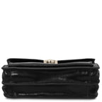 Pochette homme cuir pleine fleur 2 compartiments dragonne MAX