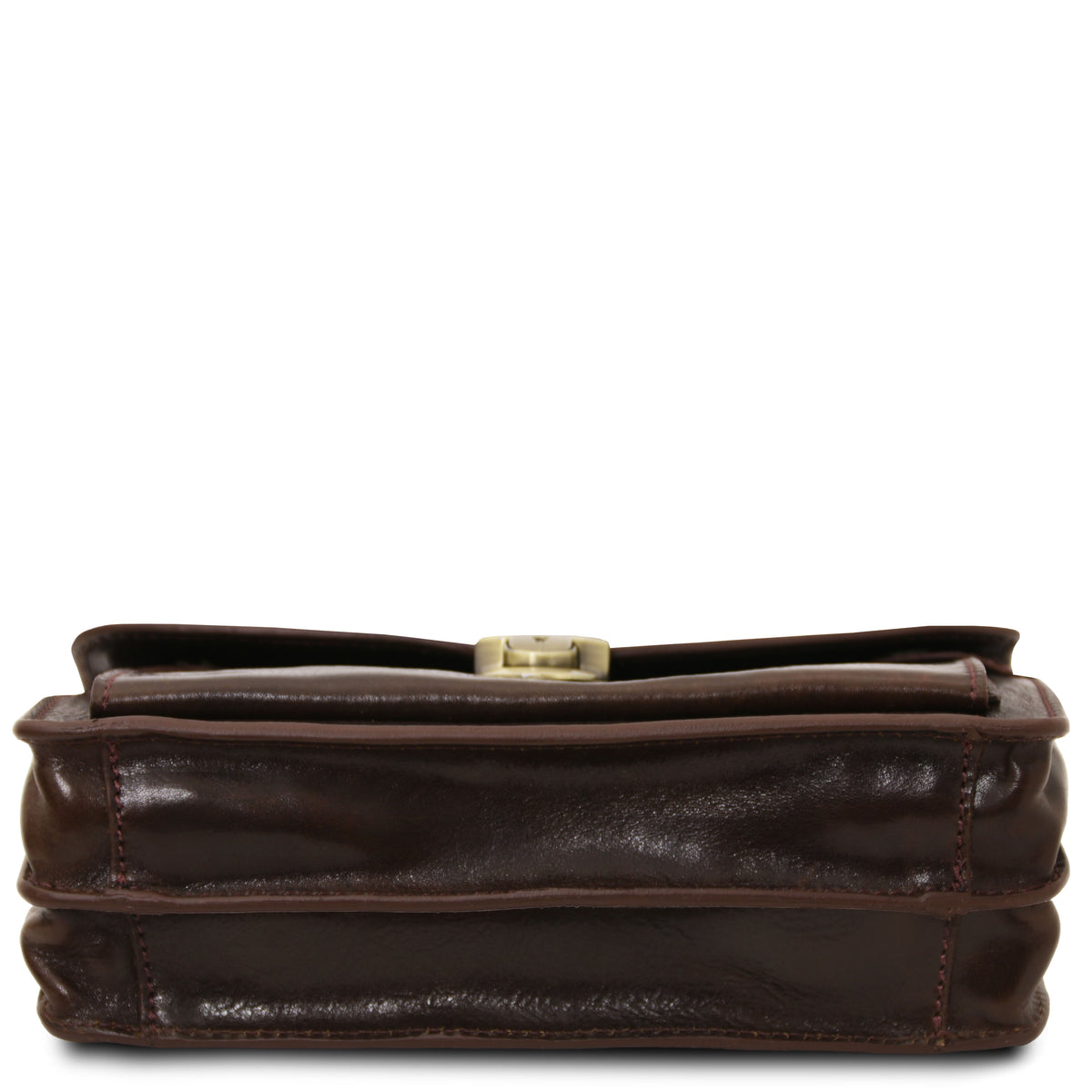 Pochette homme cuir pleine fleur 2 compartiments dragonne MAX