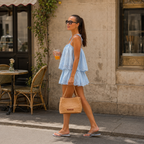 SOLANA — Sac seau en raphia