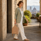 Sac à dos femme DUBLIN souple en cuir véritable grainé