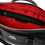 PRATO — Serviette ordinateur en cuir Saffiano