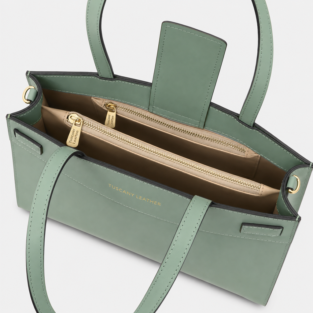VICTORIA — Sac à main ligne couture