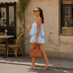 VICTORIA — Sac à main ligne couture