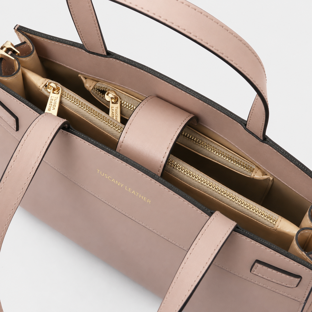 VICTORIA — Sac à main ligne couture