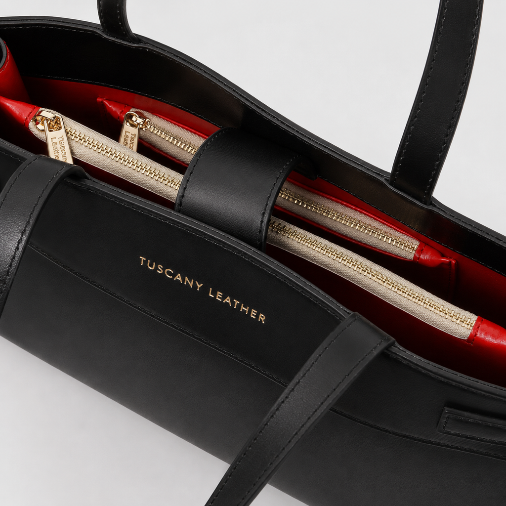 VICTORIA — Sac à main ligne couture
