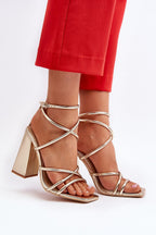  Heel sandals model 193938 Step in style 