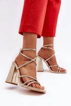  Heel sandals model 193938 Step in style 