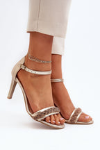  Heel sandals model 194688 Step in style 