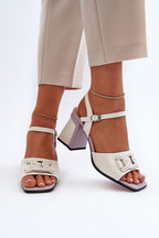  Heel sandals model 195418 Step in style 