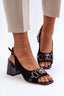  Heel sandals model 195425 Step in style 