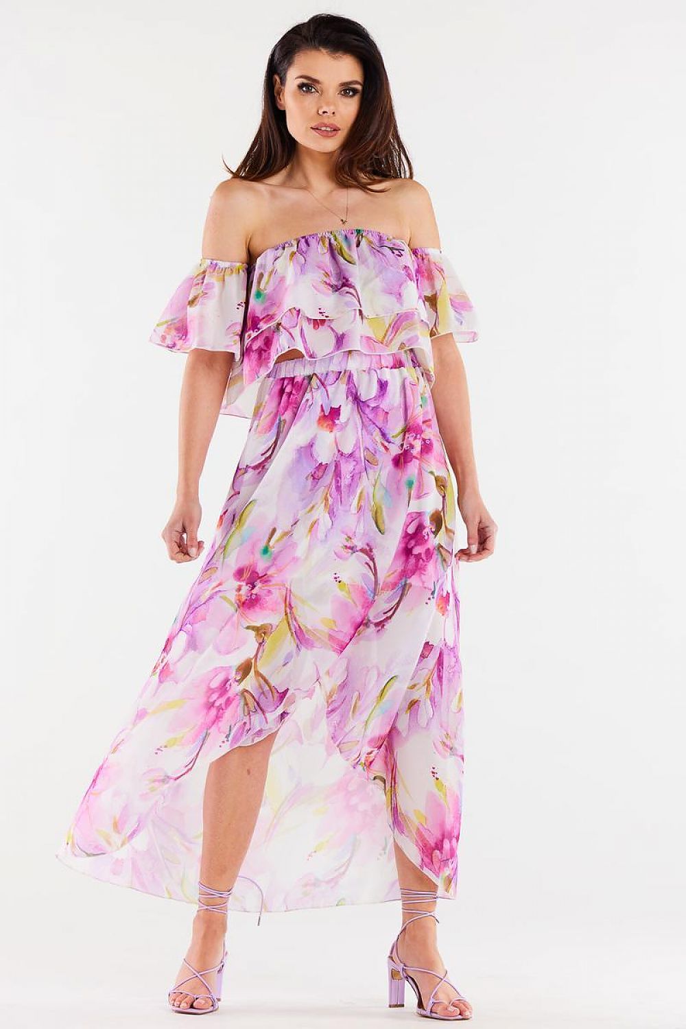 Long skirt model 196620 awama  Main image