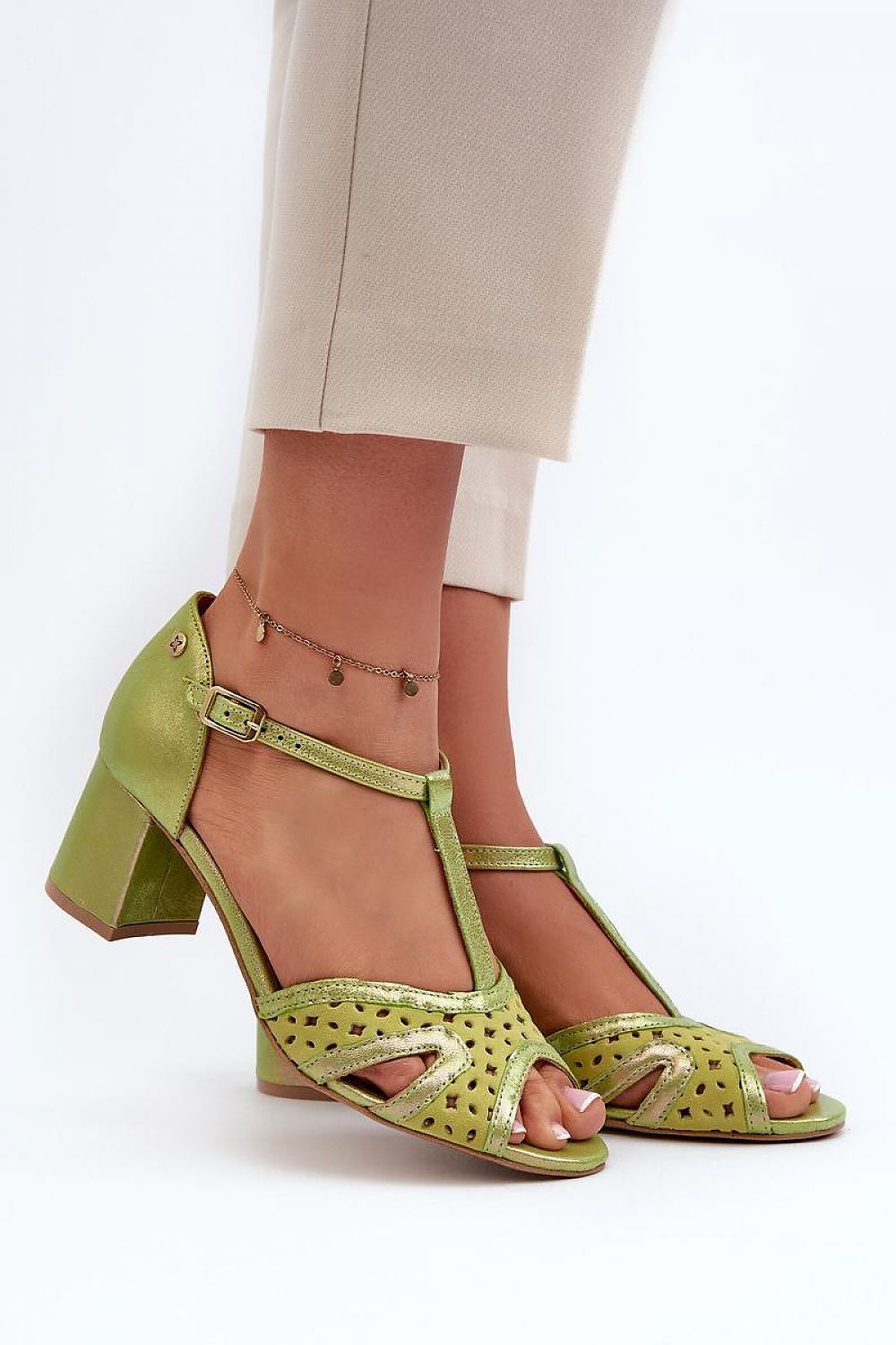  Heel sandals model 197702 Step in style 