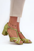  Heel sandals model 197702 Step in style 