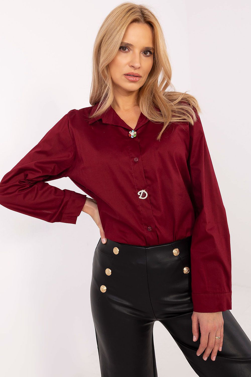 Long sleeve shirt model 204380 Italy Moda Secondary image