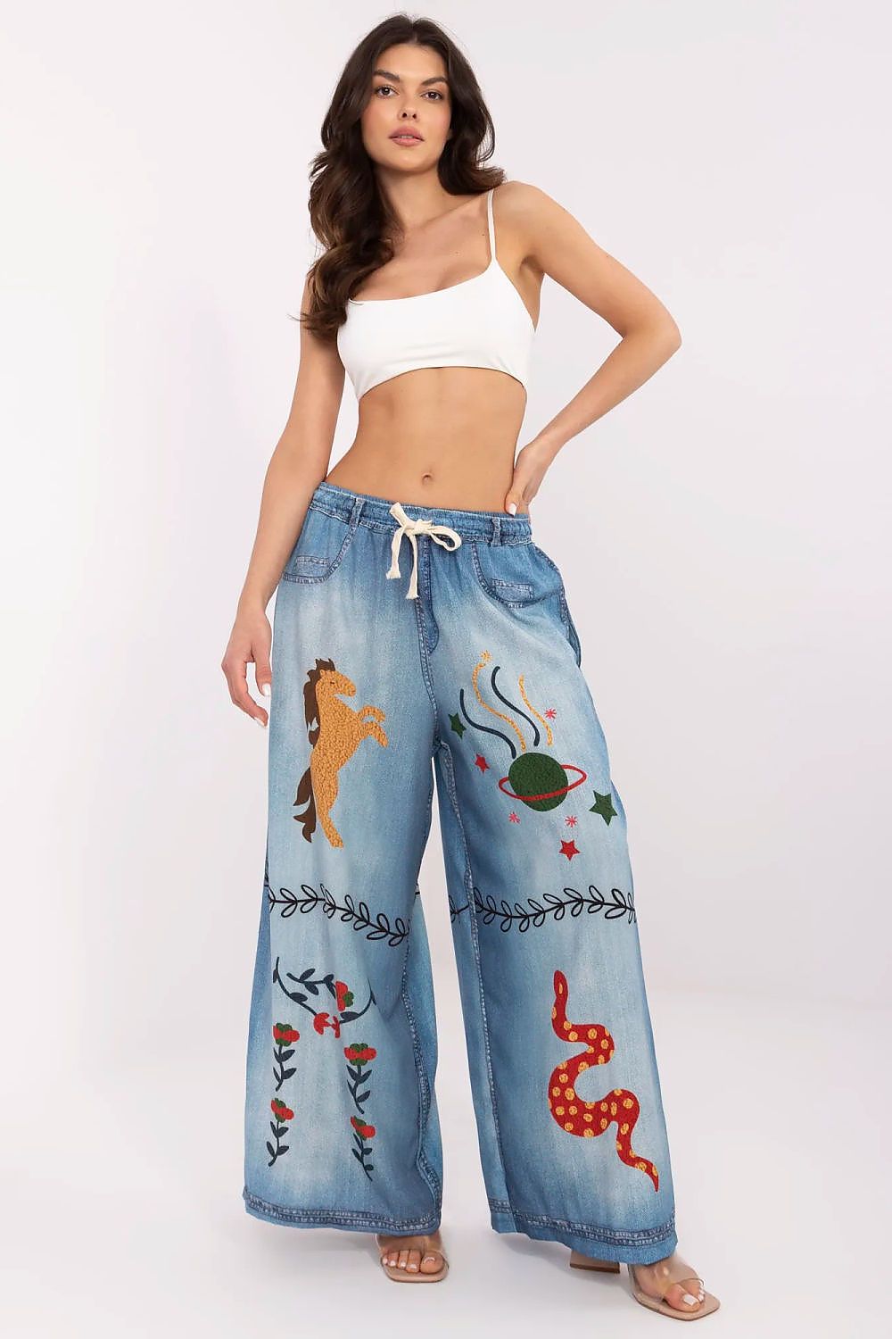 Women trousers model 210029 Italy Moda  Main image