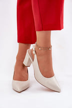  Block heel pumps model 211980 Step in style 