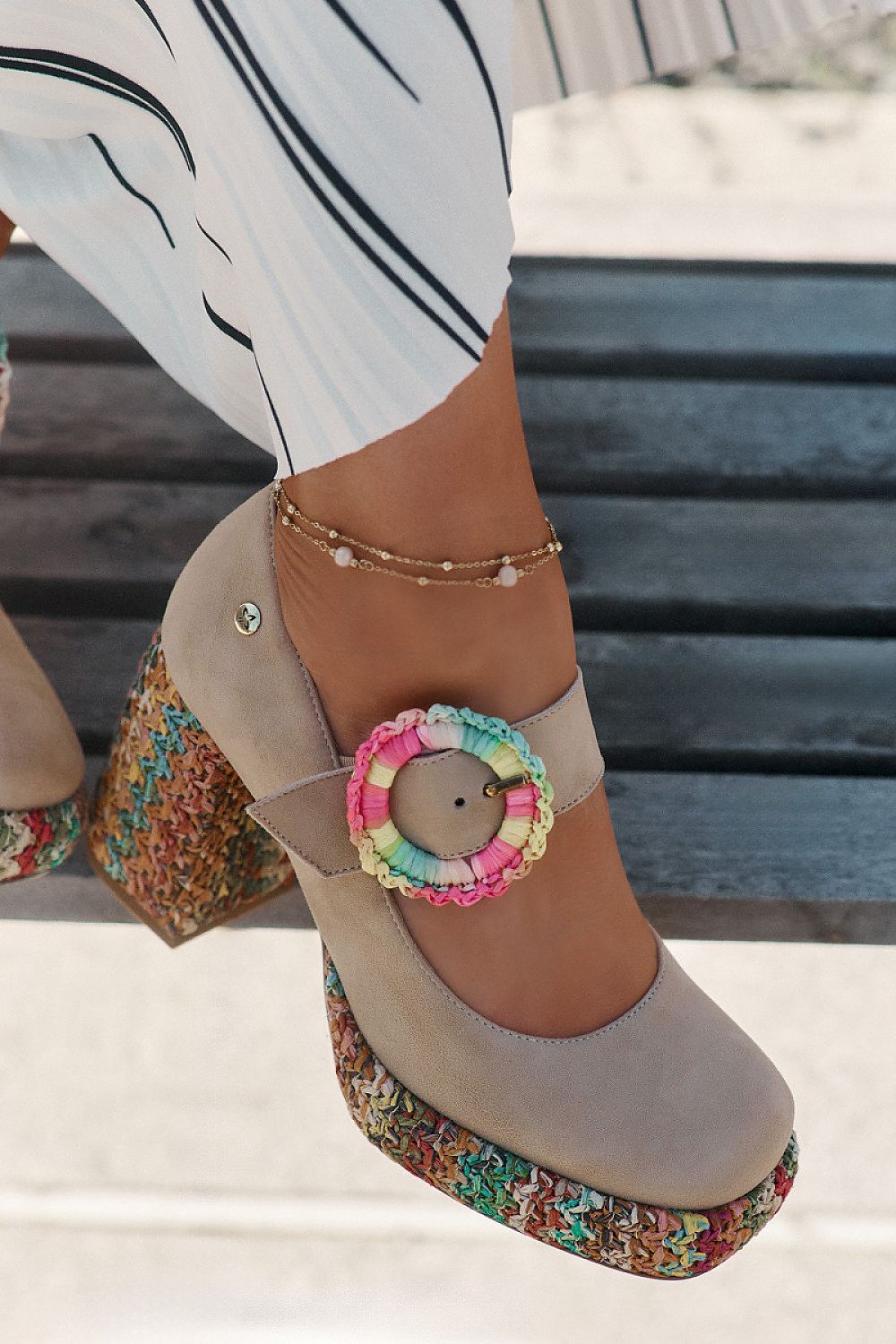 Block heel pumps model 212999 Step in style Secondary image