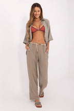  Women trousers model 214060 Italy Moda 