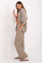  Women trousers model 214060 Italy Moda 