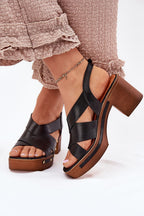  Heel sandals model 214744 Step in style 