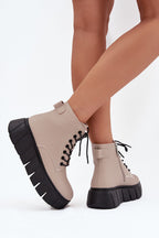  Platform boots model 216833 Step in style 