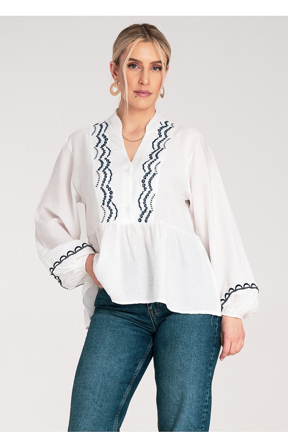 Blouse model 217067 Figl Secondary image