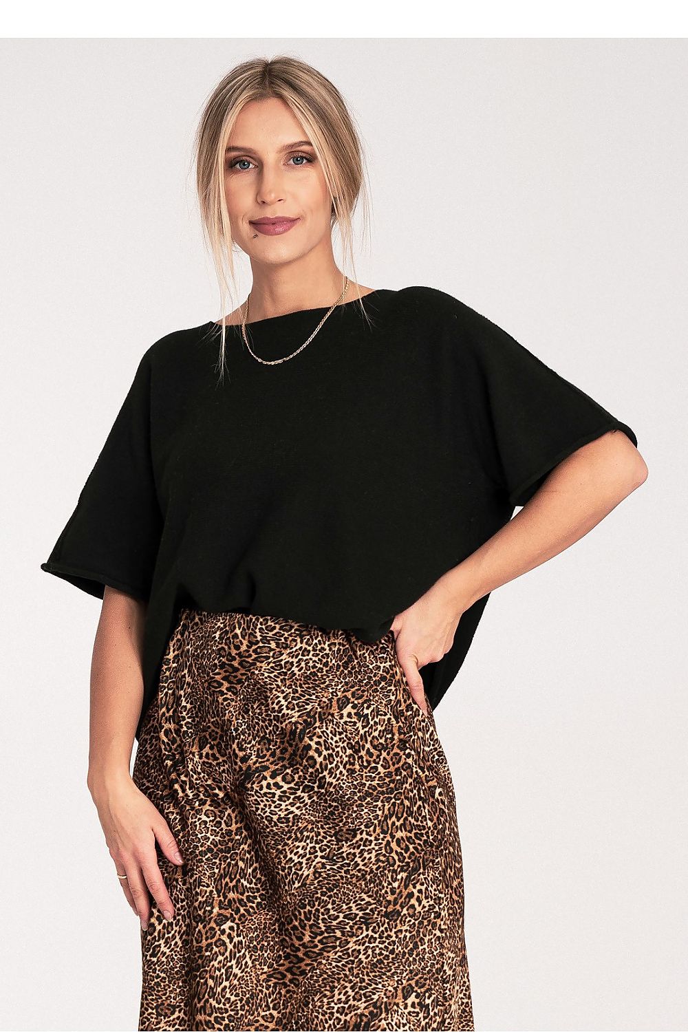 Bat style blouse model 217074 Figl  Main image