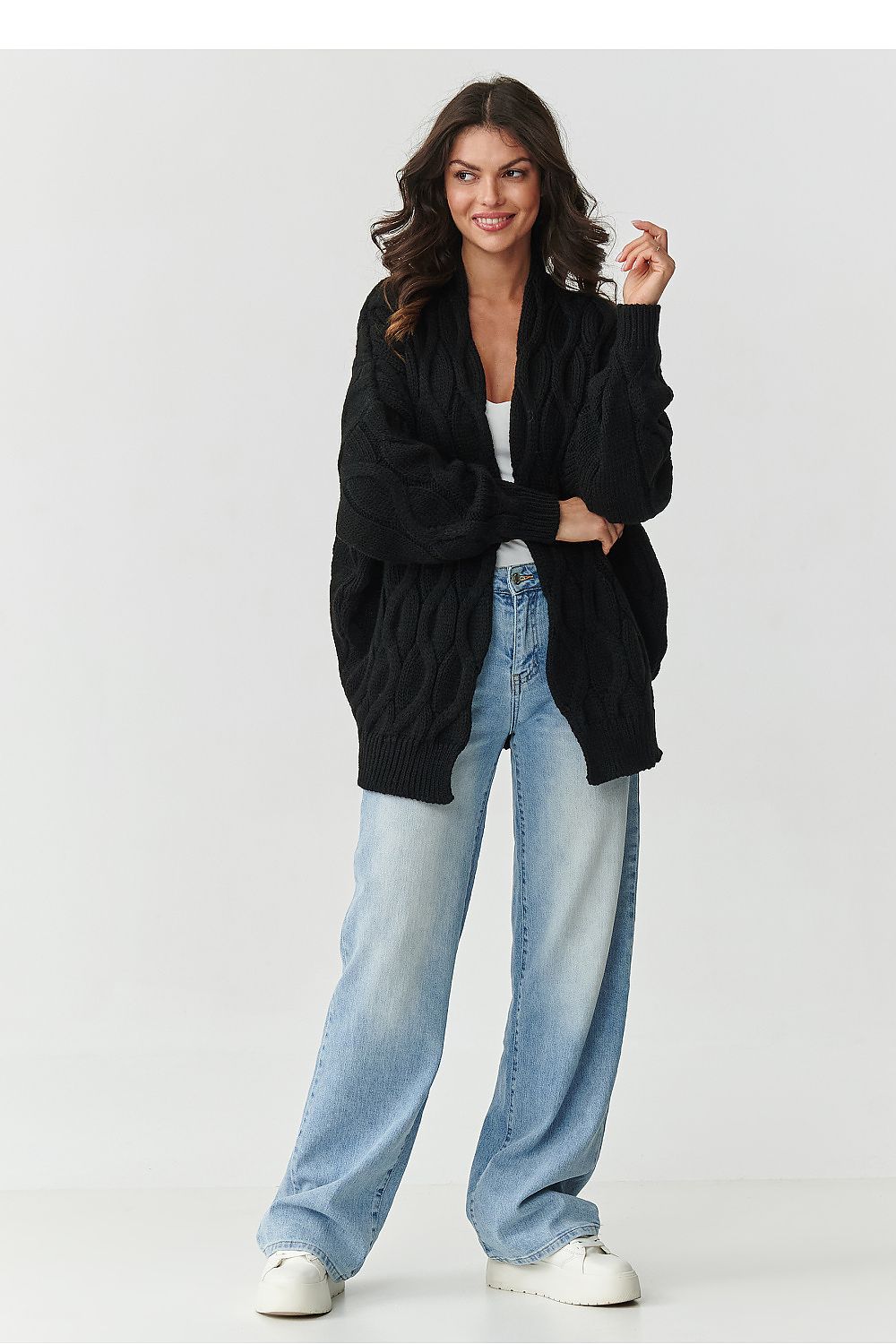Cardigan model 217407 Makadamia Secondary image