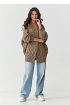  Cardigan model 217408 Makadamia 