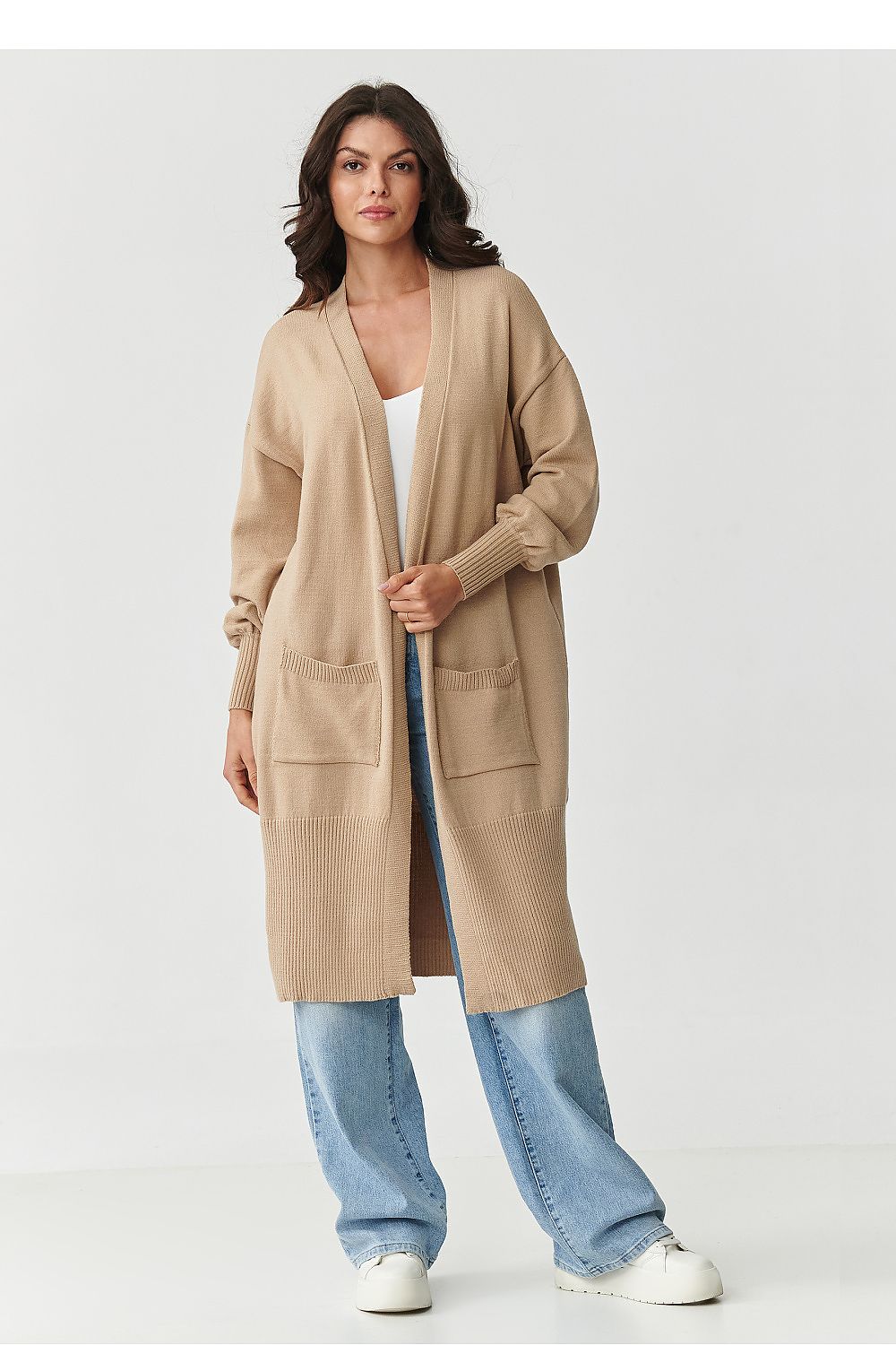 Cardigan model 218105 Makadamia Secondary image