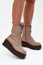  Platform boots model 219269 Step in style 
