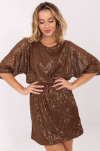  Short dress model 221074 Italy Moda 