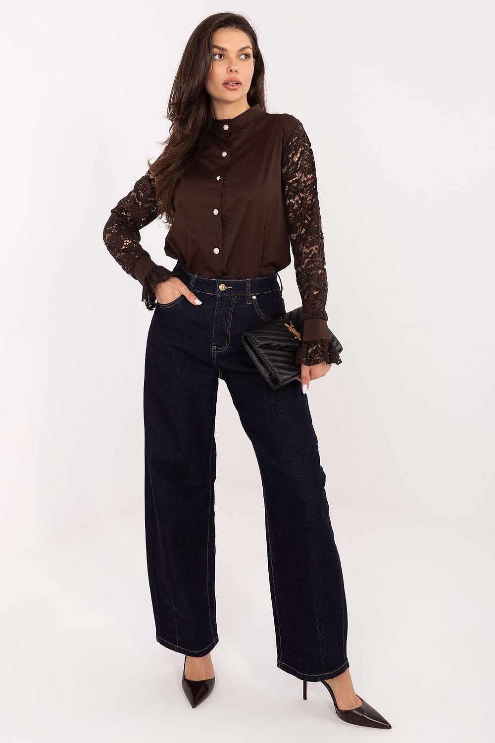 Long sleeve shirt model 221577 Italy Moda Secondary image