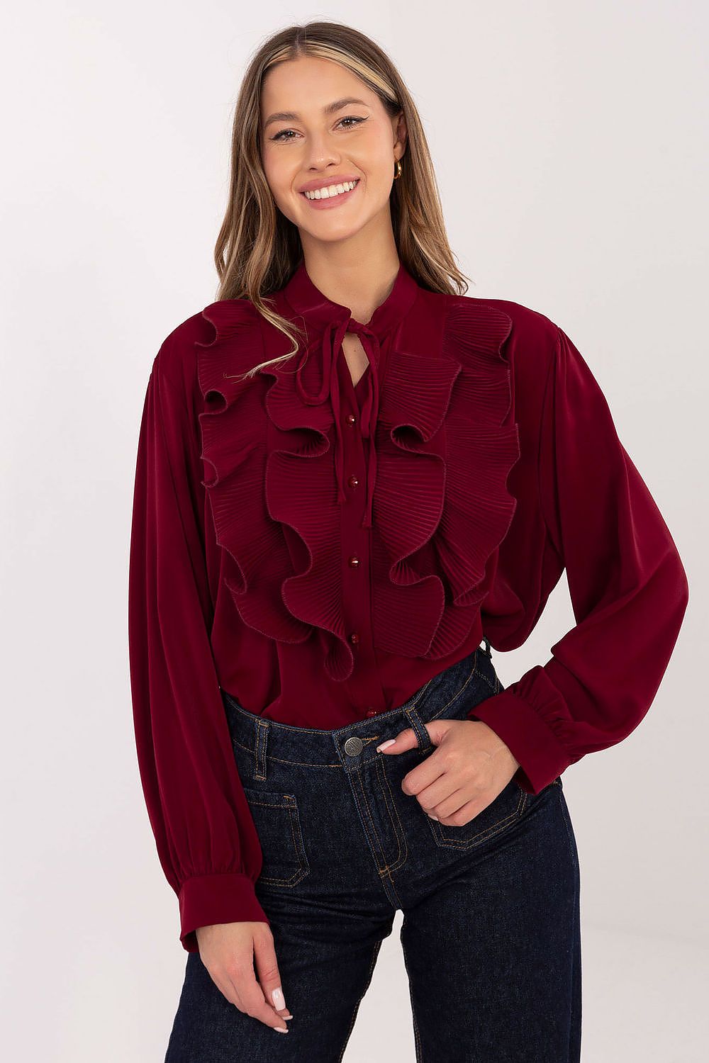  Long sleeve shirt model 222124 Factory Price 