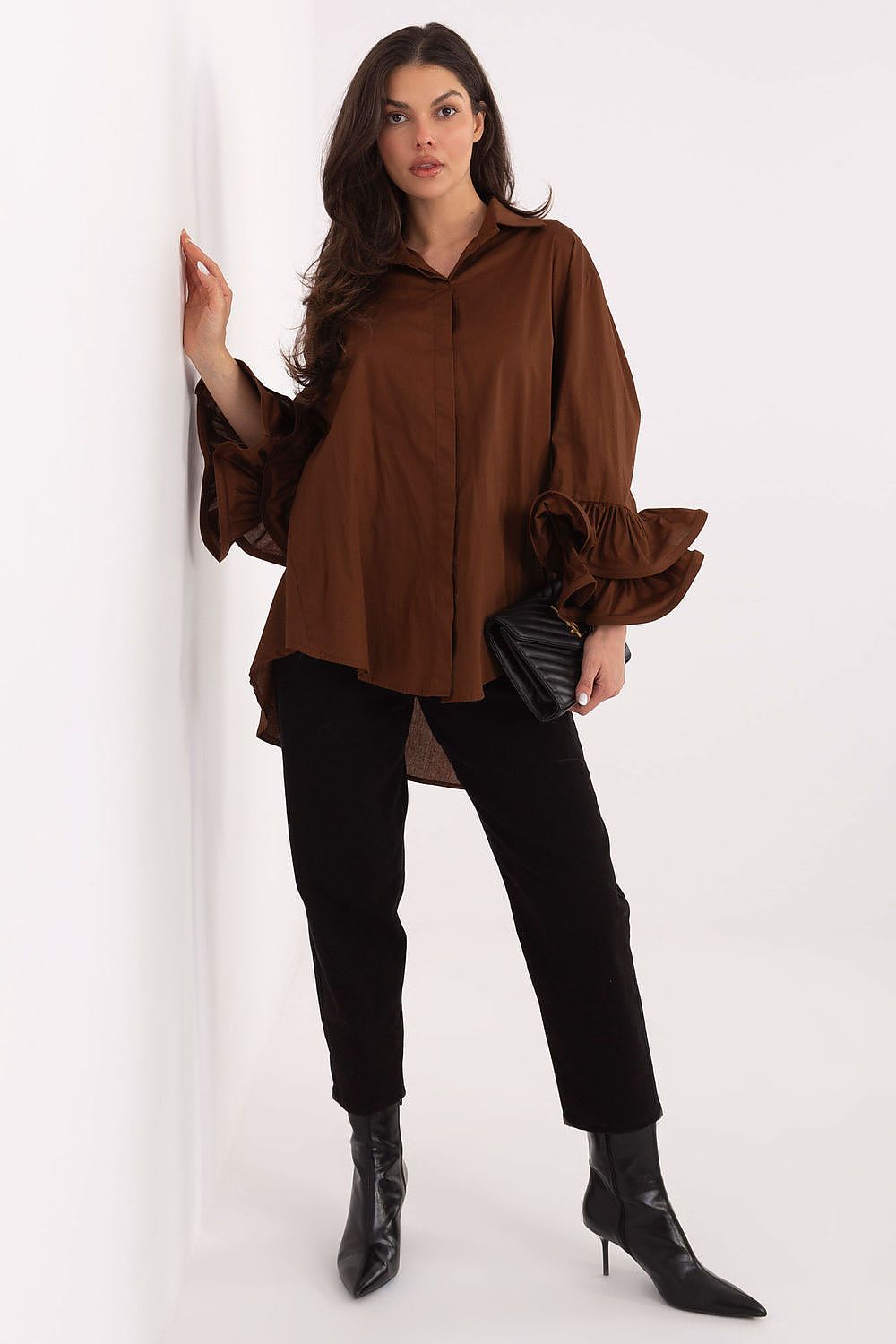 Long sleeve shirt model 222314 Italy Moda Secondary image