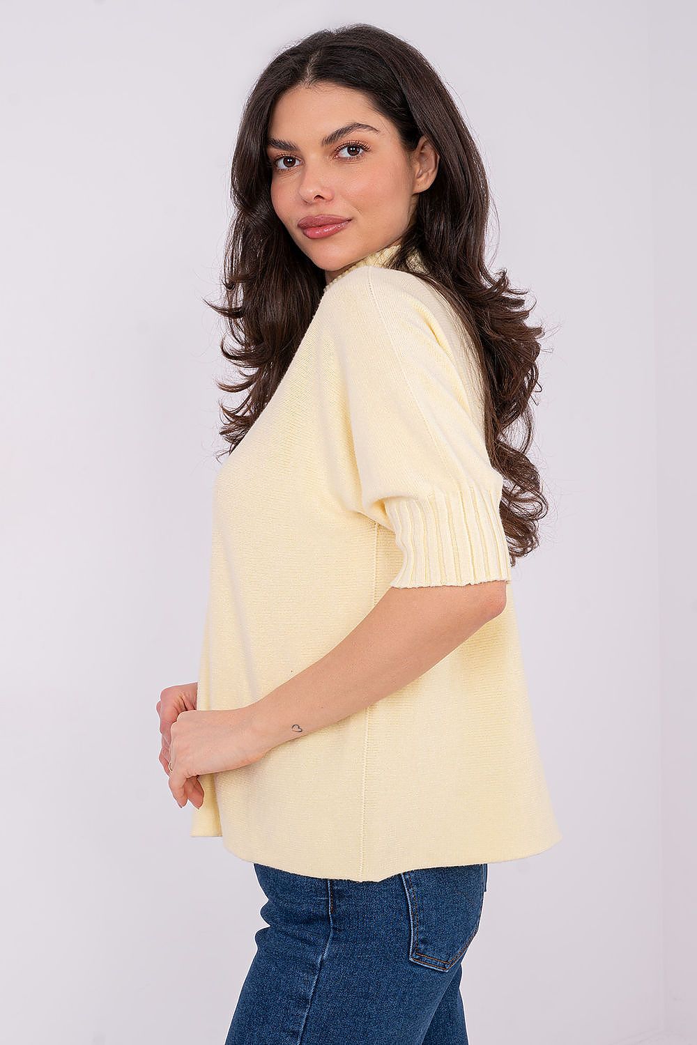  Short sleeve sweater model 222442 Italy Moda 