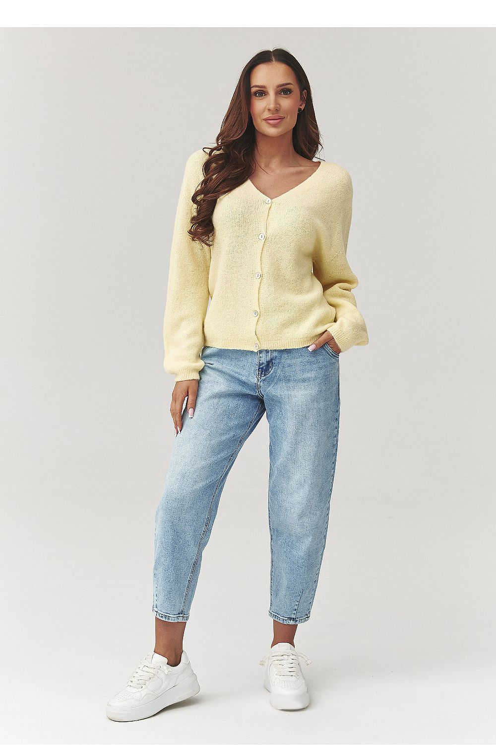 Cardigan model 223254 Makadamia Secondary image