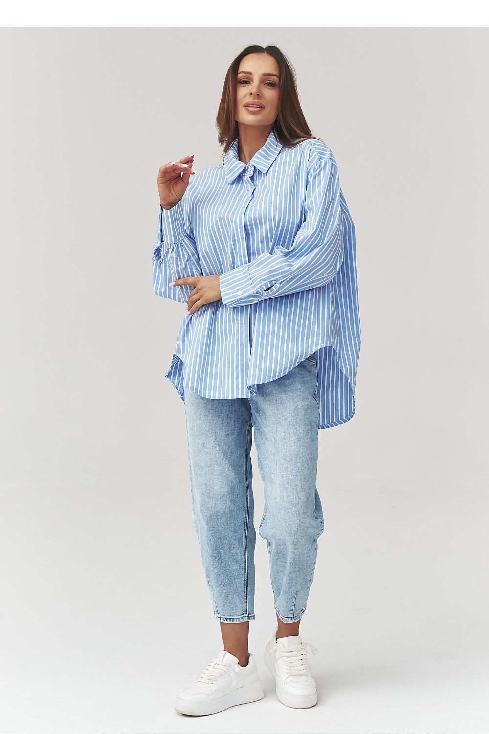 Long sleeve shirt model 223361 Makadamia Secondary image