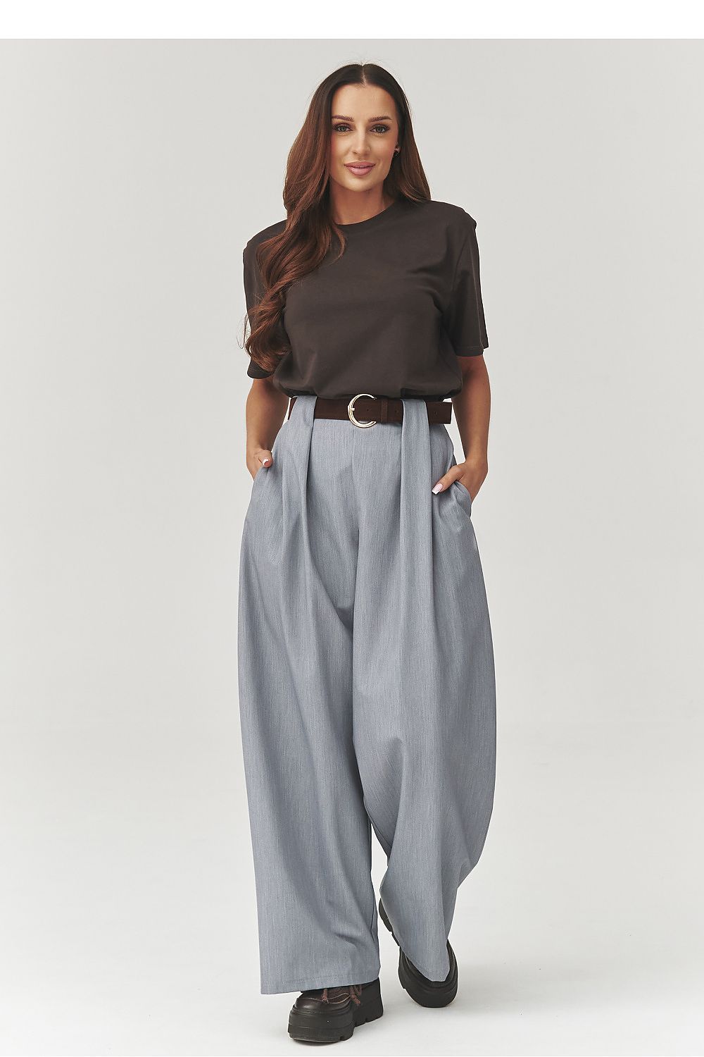 Women trousers model 223362 Makadamia Secondary image