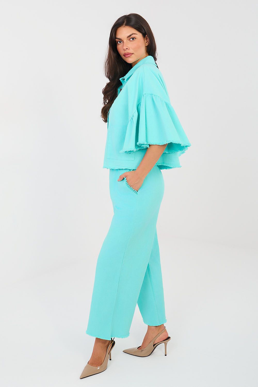  Women trousers model 223770 Italy Moda 