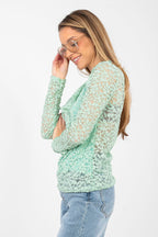  Lace blouse model 223839 Rue Paris 