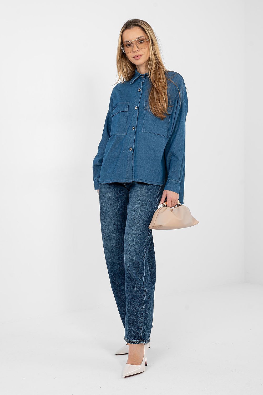 Long sleeve shirt model 224204 Italy Moda Secondary image