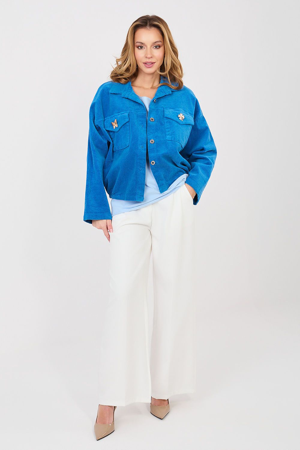  Corduroy jacket model 224984 Rue Paris 