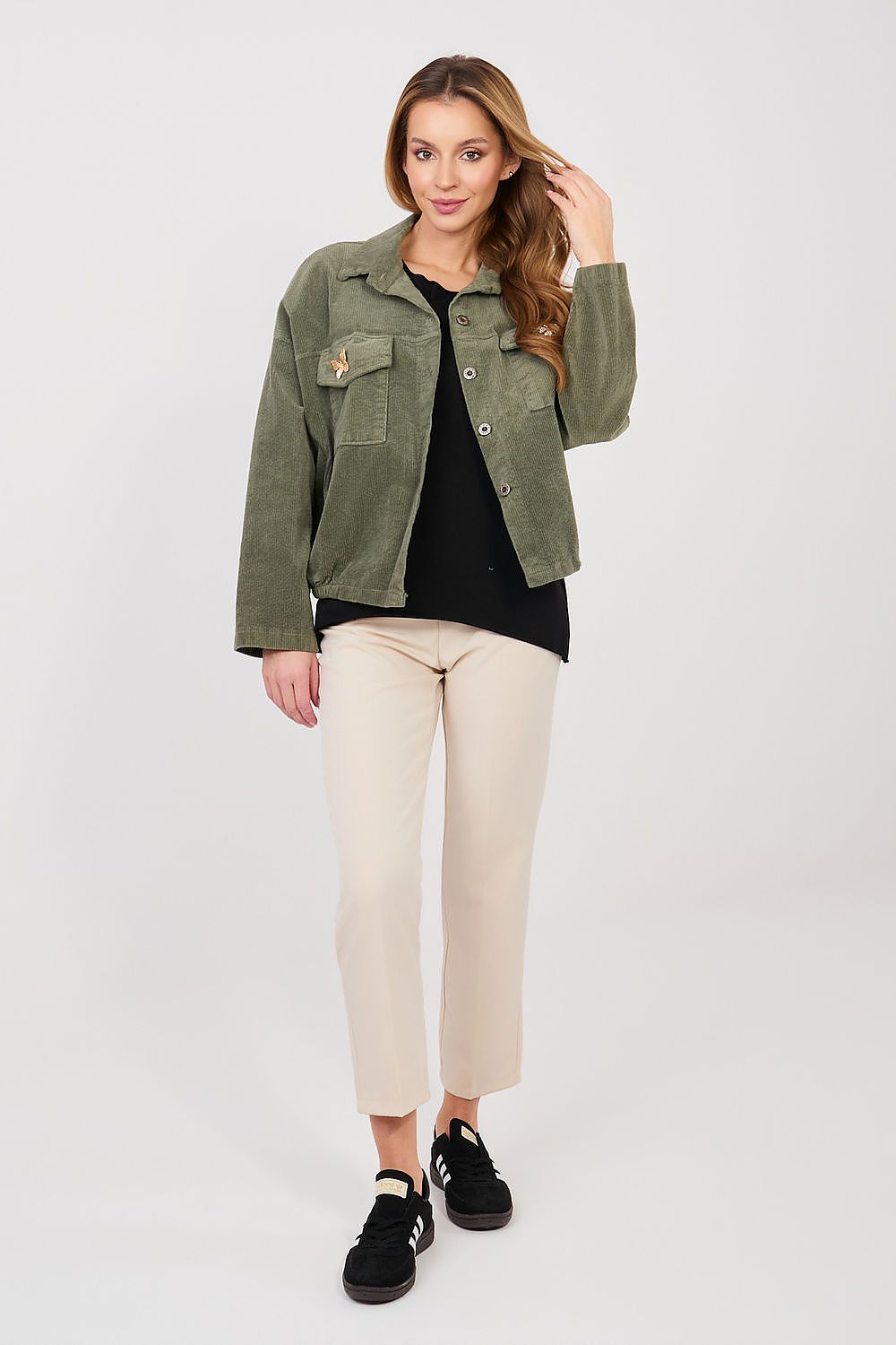  Corduroy jacket model 224986 Rue Paris 