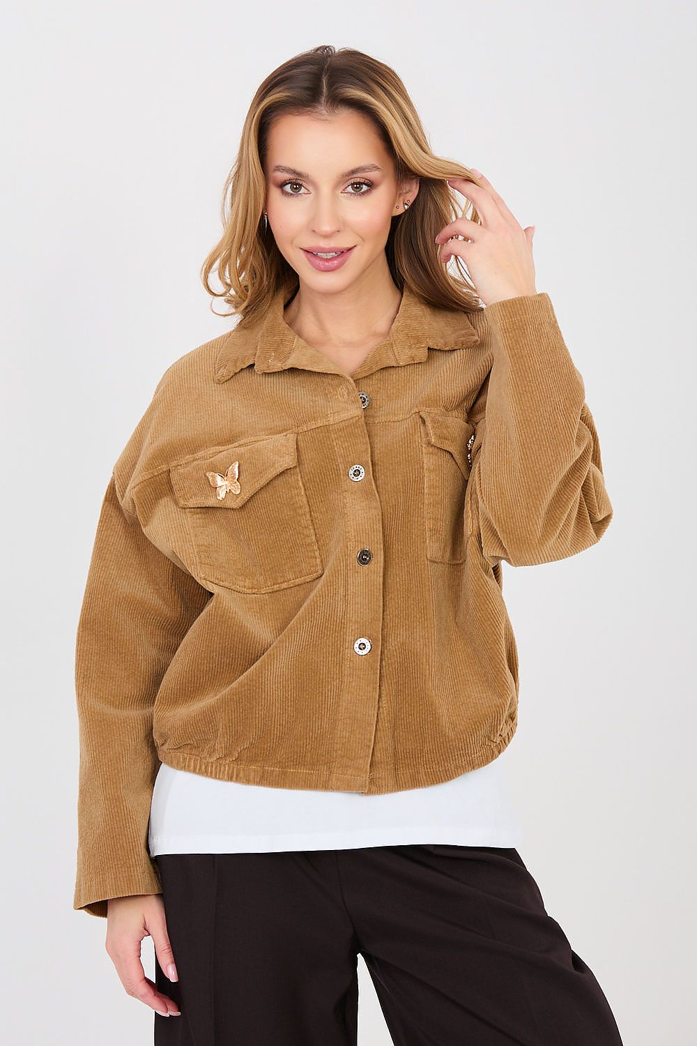  Corduroy jacket model 224987 Rue Paris 