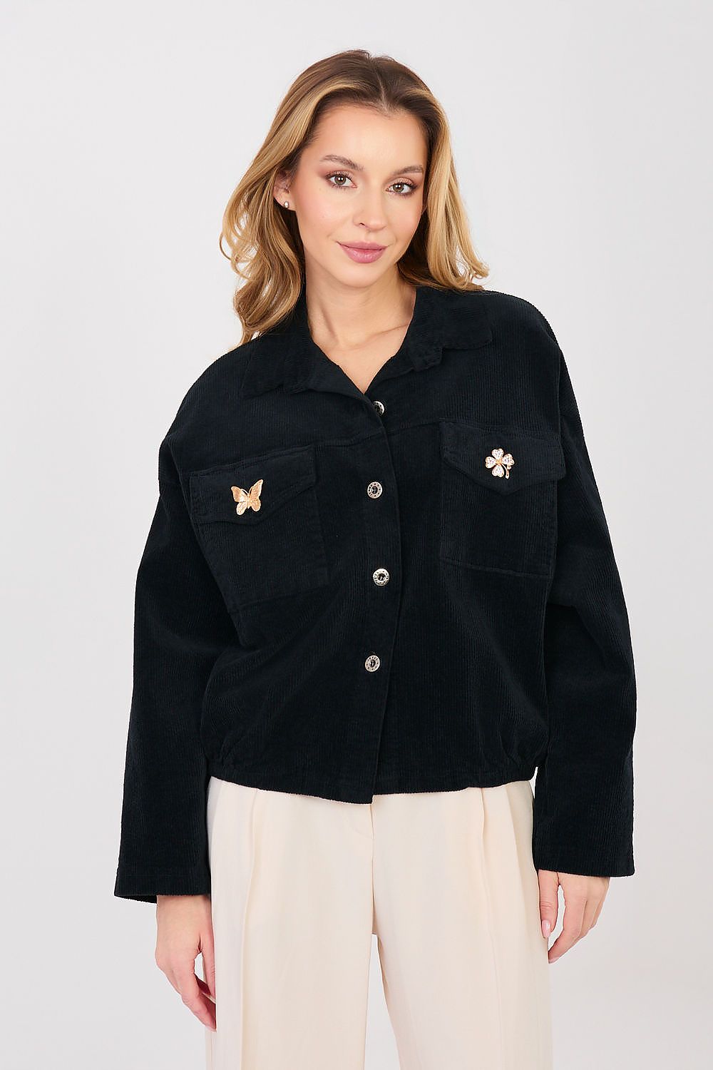  Corduroy jacket model 224988 Rue Paris 